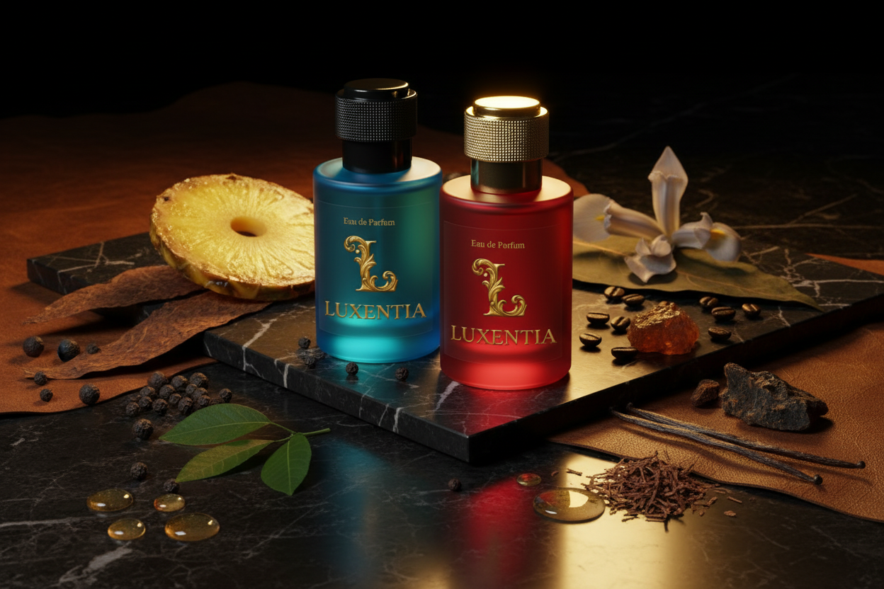 Luxentia Black Pepper Coffee Tobacco Amber Male Duo