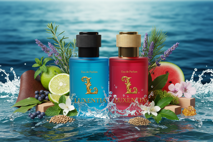 Luxentia Blue & Red 50ml Aquatic Aromatic Premium Ad