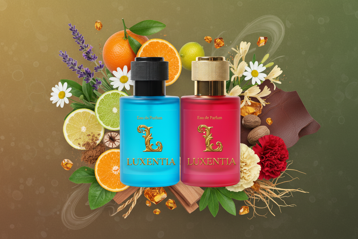 Luxentia Blue & Red 50ml Aromatic Woody Premium Ad