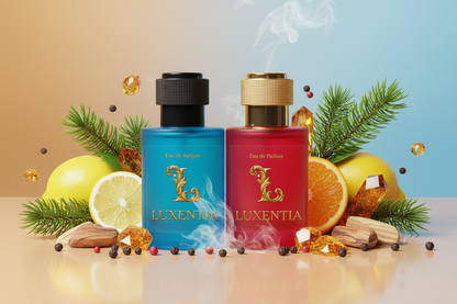 Luxentia Blue & Red 50ml Citrus Woody Premium Ad