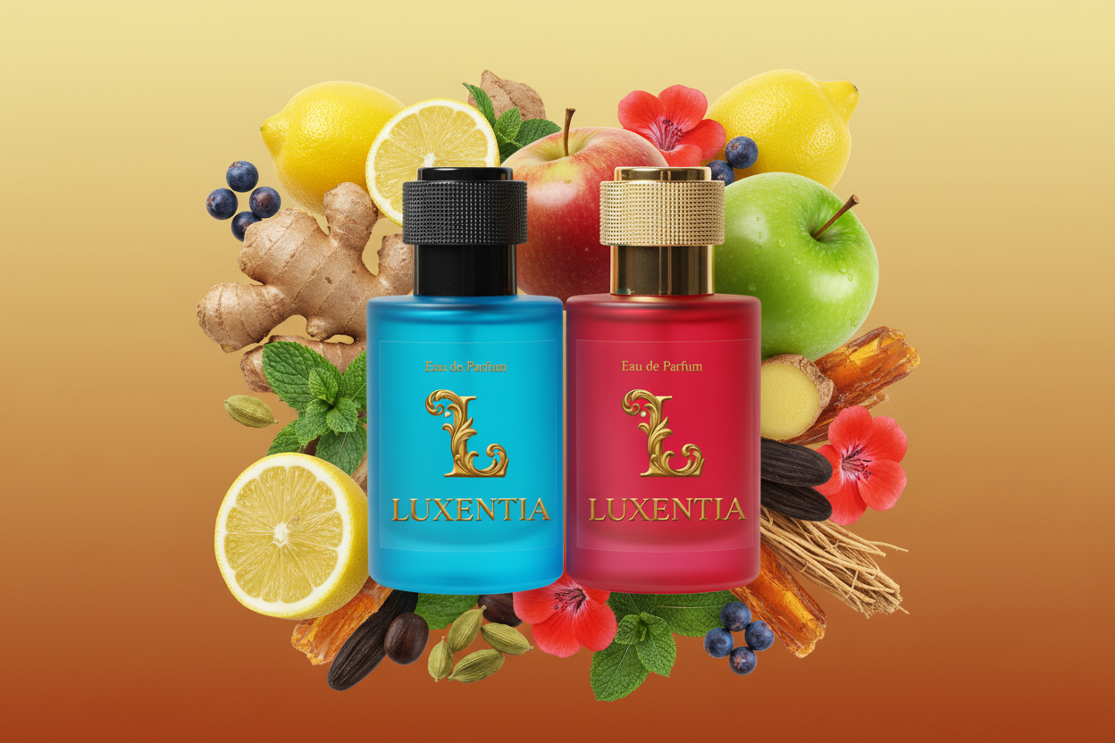 Luxentia Blue & Red 50ml Fresh Spicy Premium Ad