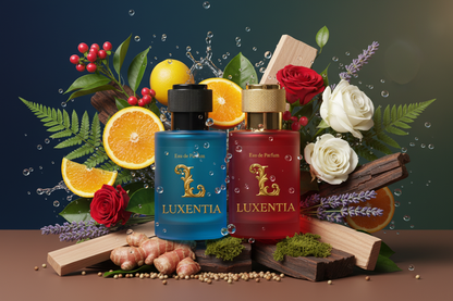 Luxentia Blue & Red 50ml Fresh Spicy Woody Premium Ad