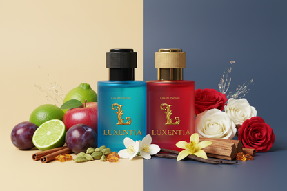 Luxentia Blue & Red 50ml Fresh Spicy Woody Premium Ad