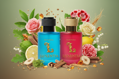 Luxentia Blue & Red 50ml Green Chypre Premium Ad