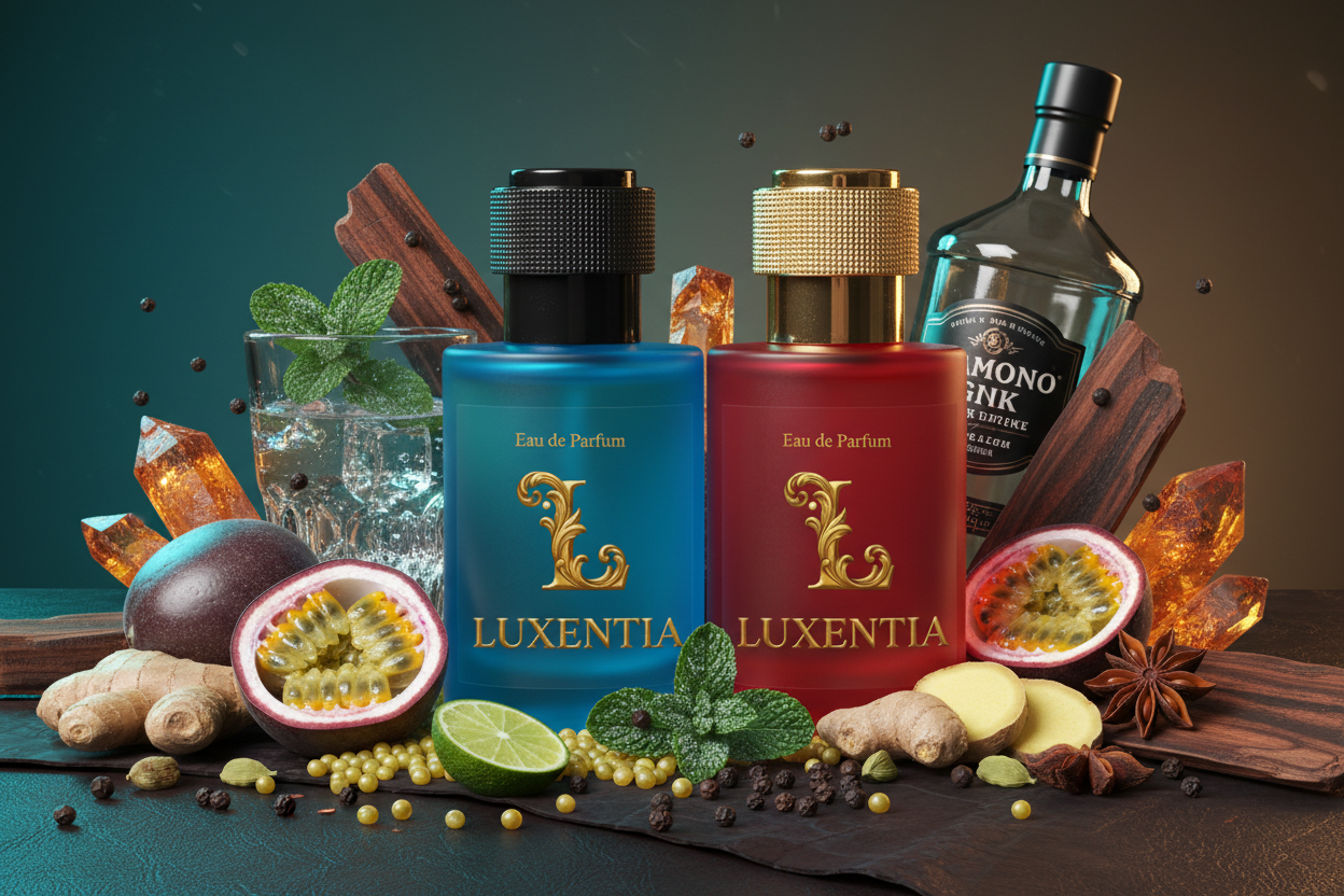 Luxentia Blue & Red 50ml Icy Spicy Premium Ad