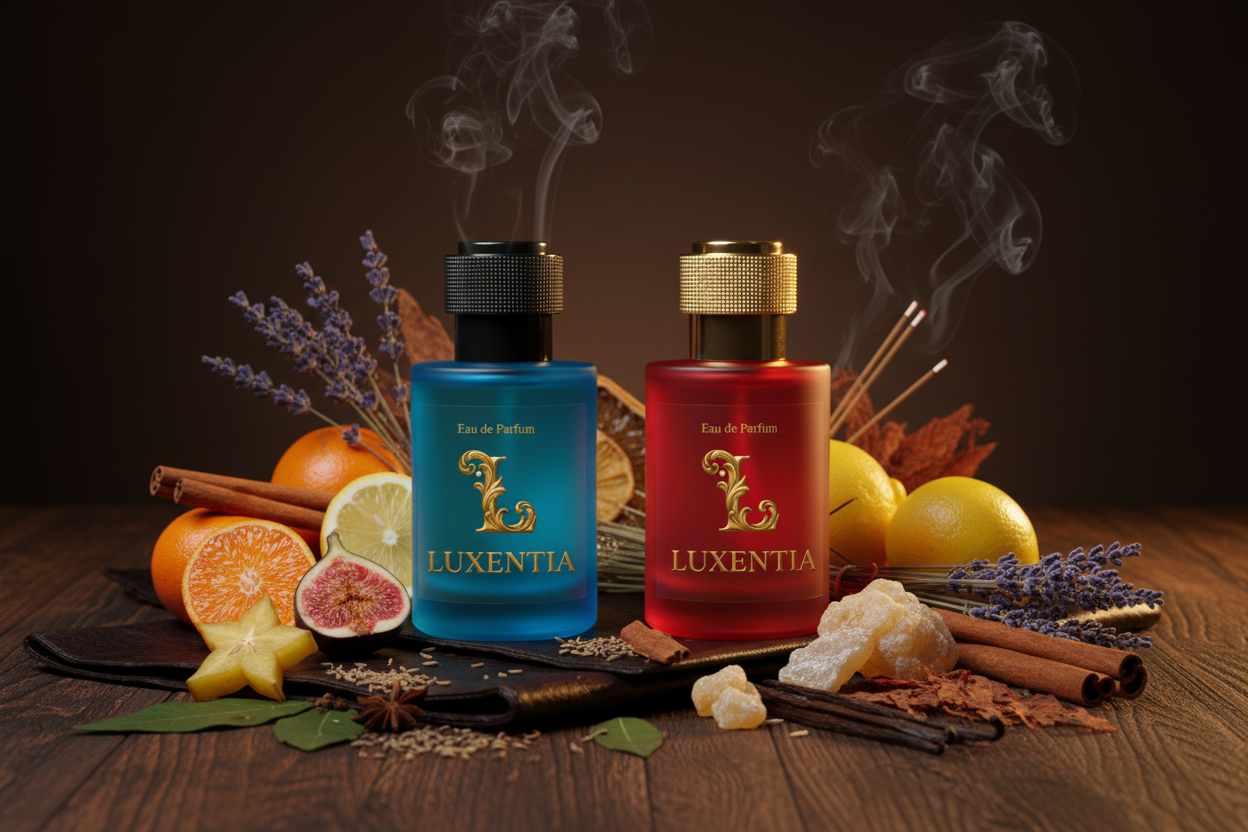 Luxentia Blue & Red 50ml Oriental Premium Ad