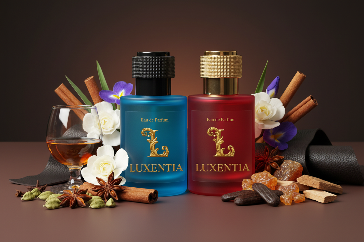 Luxentia Blue & Red 50ml Spicy Oriental Premium Ad