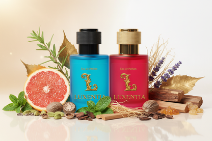 Luxentia Blue & Red 50ml Woody Aromatic Premium Ad