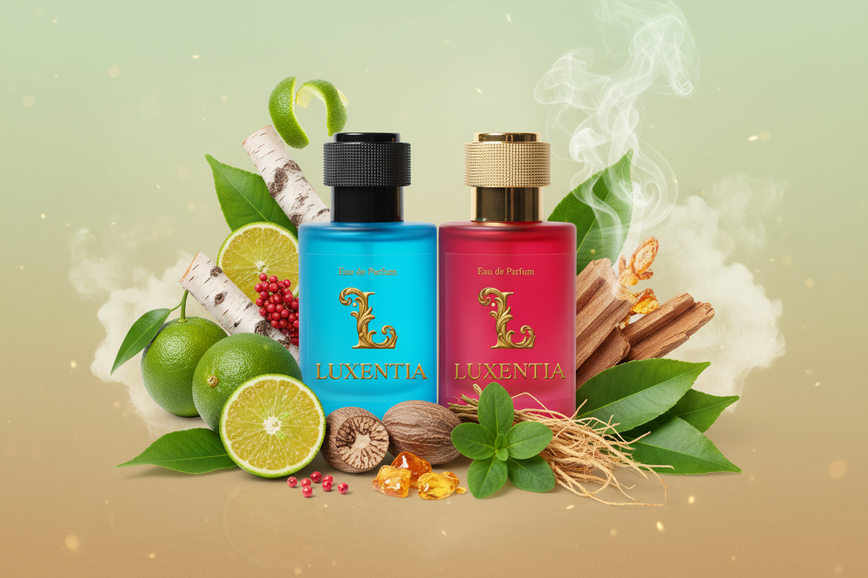 Luxentia Blue & Red 50ml Woody Aromatic Premium Ad