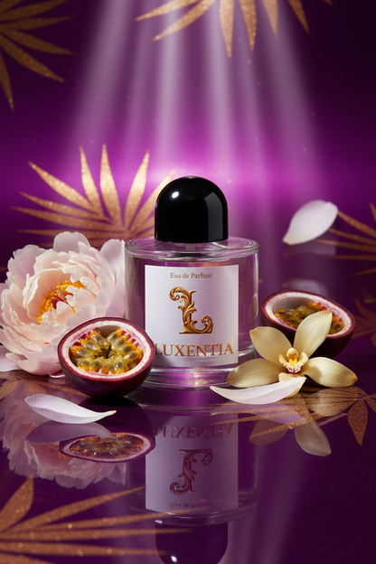 Luxentia Brazilian Passion Fruit Tibetan Peony Madagascan Vanilla Orchid Single 50ml