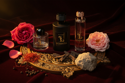 Luxentia Bulgarian Rose Saffron Oud Ambergris 100ml