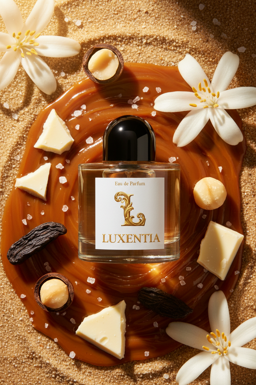 Luxentia Caramelized Vanilla Sea Salt Macadamia White Chocolate Tonka Single 50ml