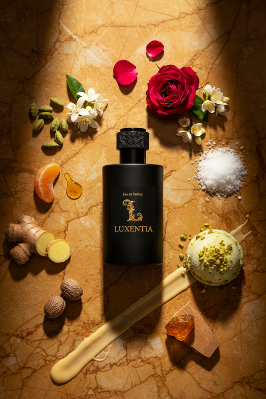Luxentia Cardamom Ginger Kulfi Rose Amber Molten Vanilla Male Single