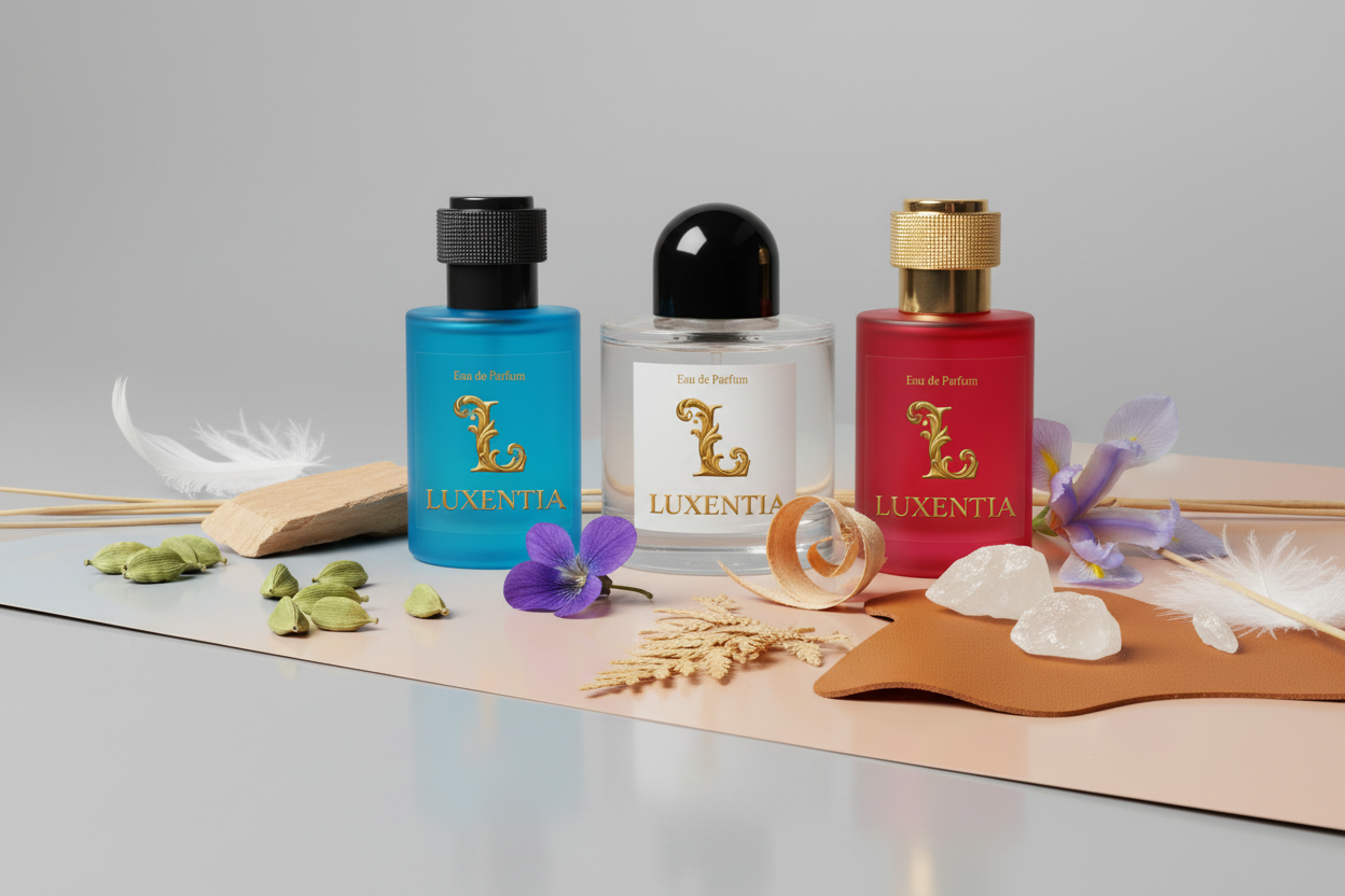 Luxentia Cardamom Iris Sandalwood Leather 50ml