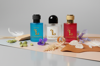 Luxentia Cardamom Iris Sandalwood Leather 50ml