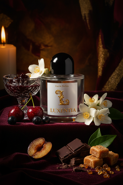 Luxentia Cassis Chocolate Noir Portrait