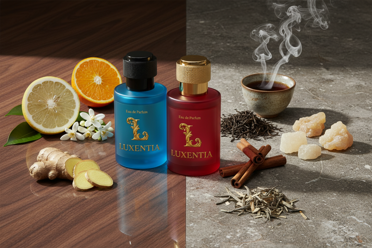 Luxentia Citron Ginger Black Tea Ambroxan Male Duo