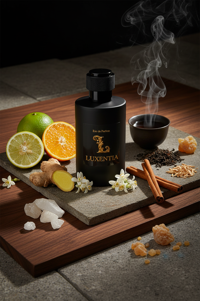 Luxentia Citron Ginger Black Tea Ambroxan Male Single