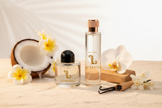 Luxentia Coconut Frangipani Orchid Female Duo