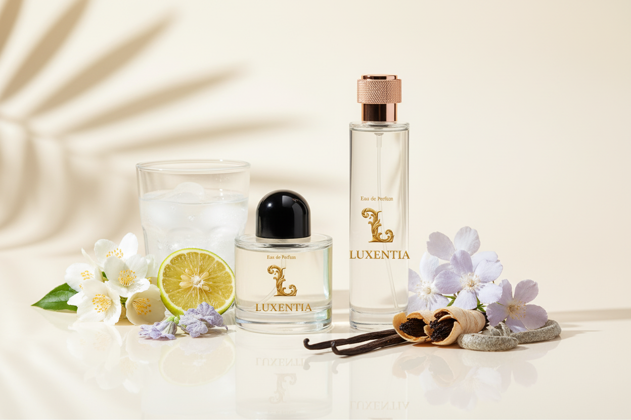 Luxentia Coconut Water Jasmine Heliotrope Bourbon Vanilla Female Duo