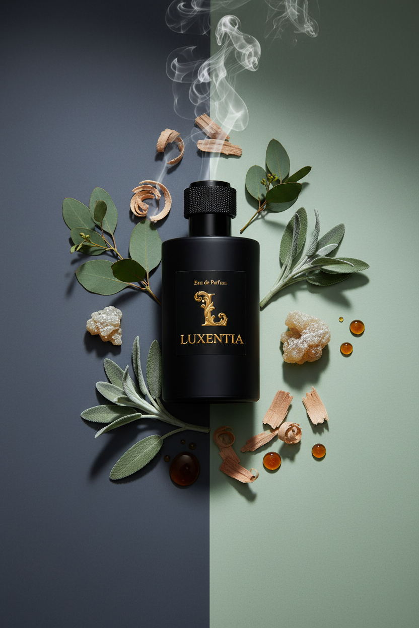 Luxentia Eucalyptus Frankincense Clary Sage Chinese Cedar Benzoin Male Single