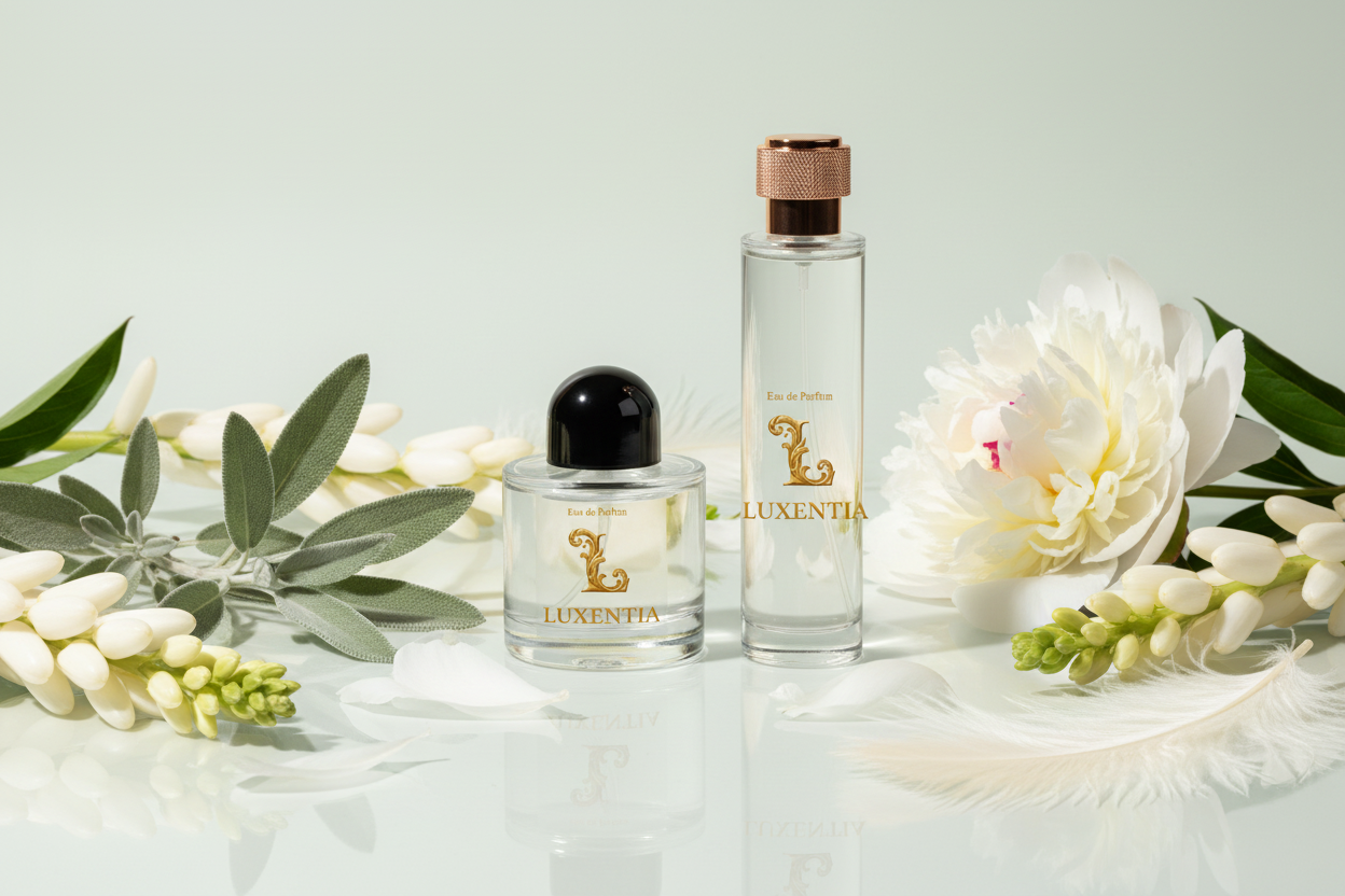 Luxentia French Sage White Peony Tuberose Velvet Musk Female Duo