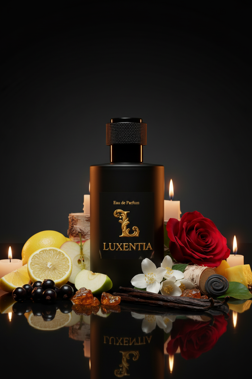 Luxentia Fruity Floral Noir Portrait