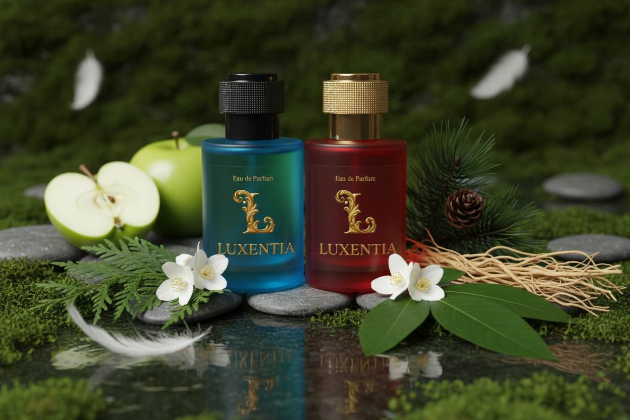 Luxentia Green Apple Pine Vetiver Male Duo