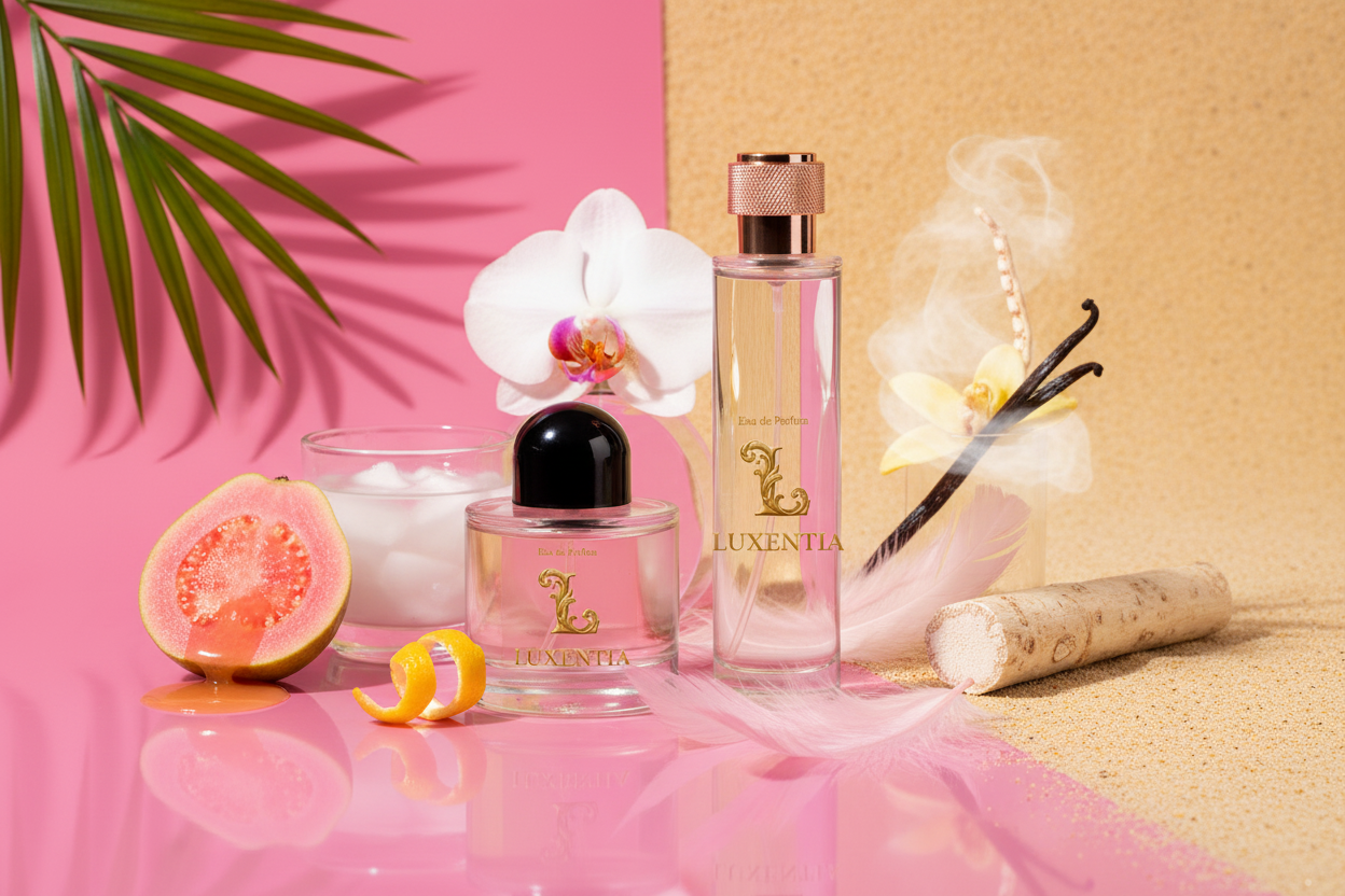 Luxentia Guava Coconut Orchid Orris Pink Musk Vanilla Cloud Female Duo