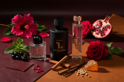 Luxentia Hibiscus Rose Damascena Cassis Leather 100ml