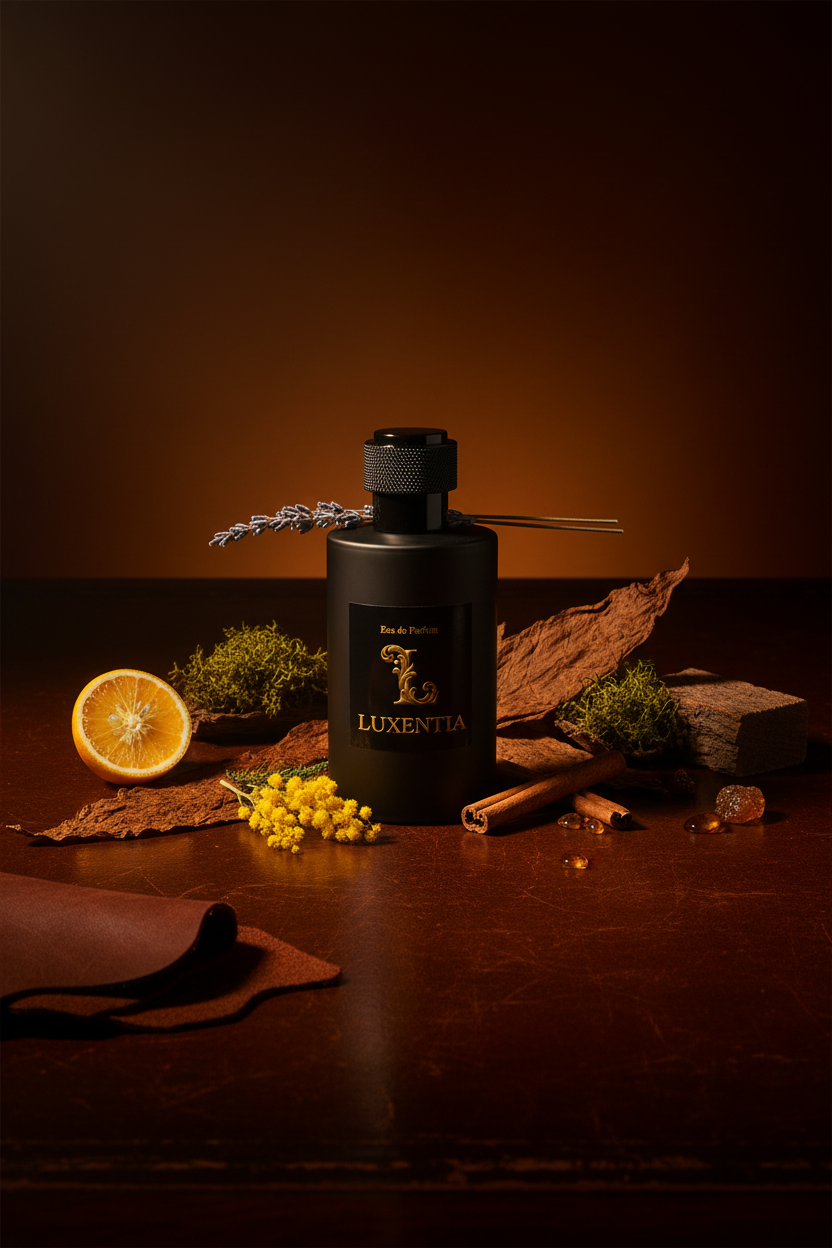 Luxentia Leather Tobacco Noir Portrait