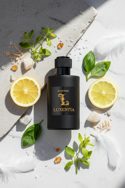 Luxentia Lemon Verbena Basil Mineral Salt Ambertonic Male Single