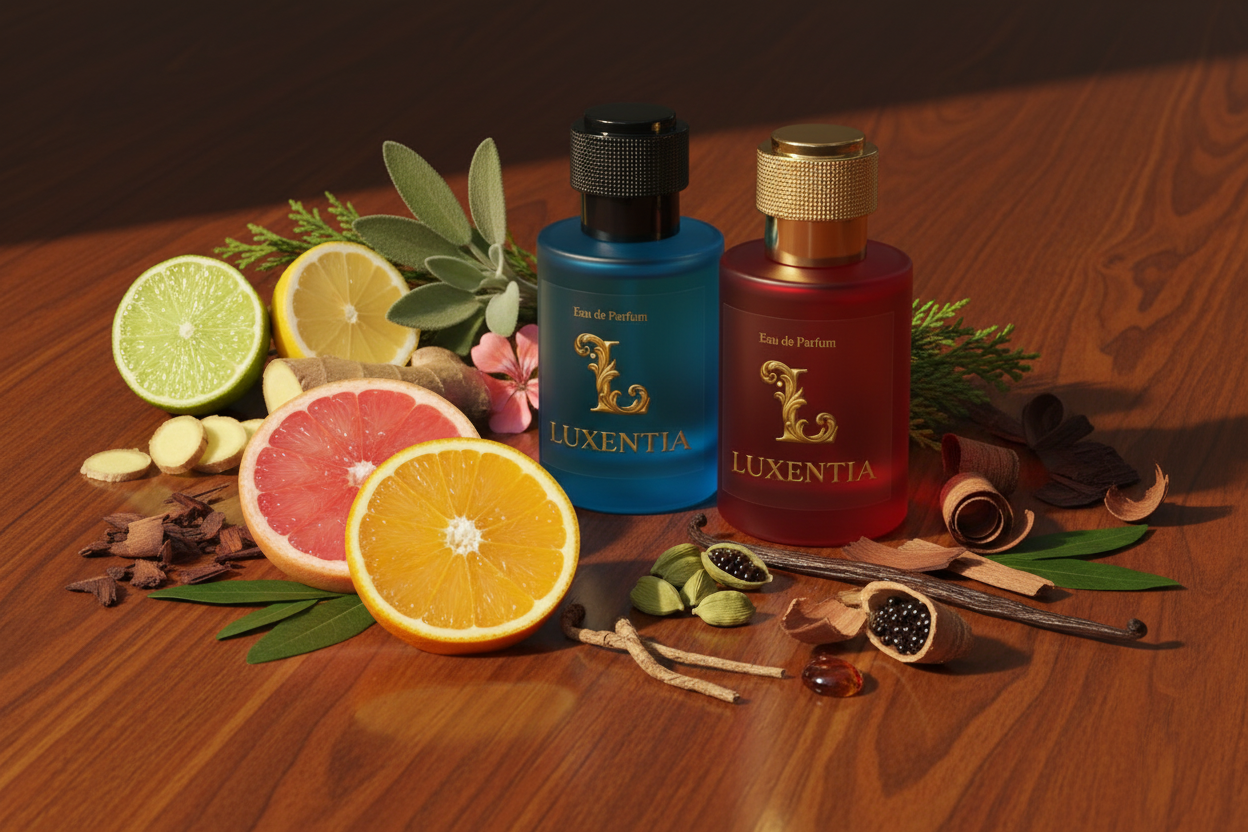 Luxentia Lime Mahogany Vetiver Male Duo