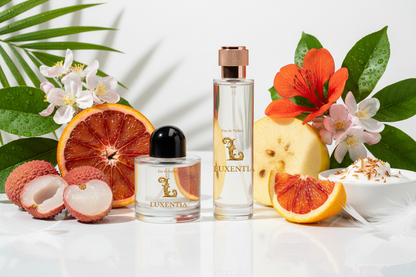Luxentia Lychee Blood Orange Chaconia Coconut Female Duo