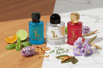 Luxentia Mandarin Basil Iris Amberwood 50ml