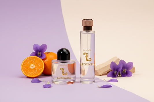 Luxentia Mandarin Madagascar Egyptian Violet Australian Sandalwood Female Duo