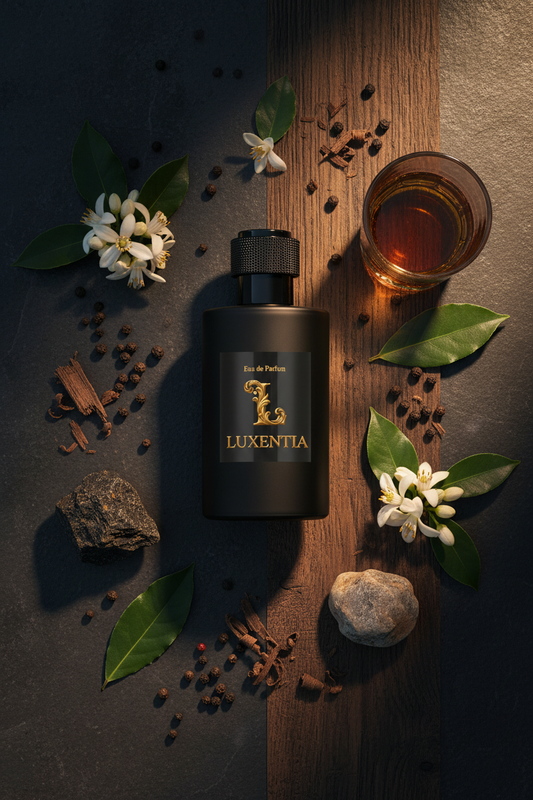 Luxentia Orange Blossom Whiskey Laurel Black Amber Male Single