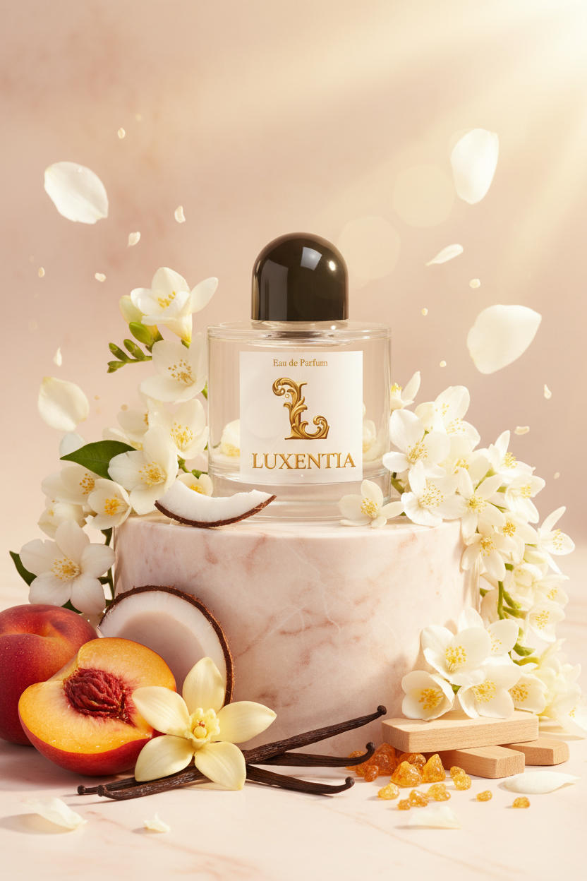 Luxentia Peach Jasmine Portrait Enhanced