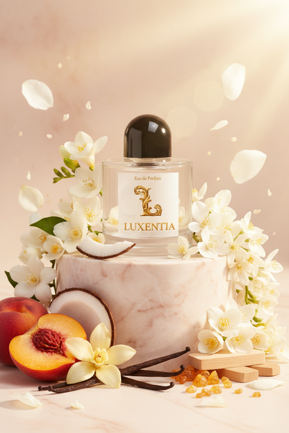 Luxentia Peach Jasmine Portrait Enhanced