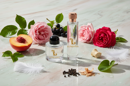 Luxentia Peach Rose Garden Iris Female Duo