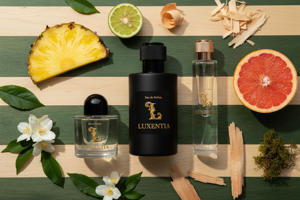 Luxentia Pineapple Grapefruit Cedar Patchouli Oakmoss 100ml