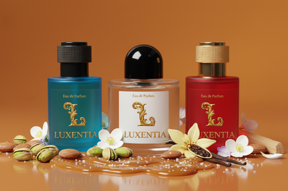 Luxentia Pistachio Almond Heliotrope Salted Caramel Vanilla 50ml