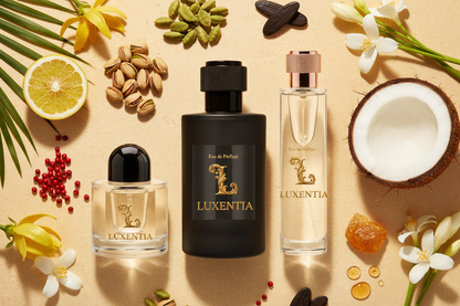 Luxentia Pistachio Cardamom Ylang Jasmine Tuberose Coco de Mer 100ml