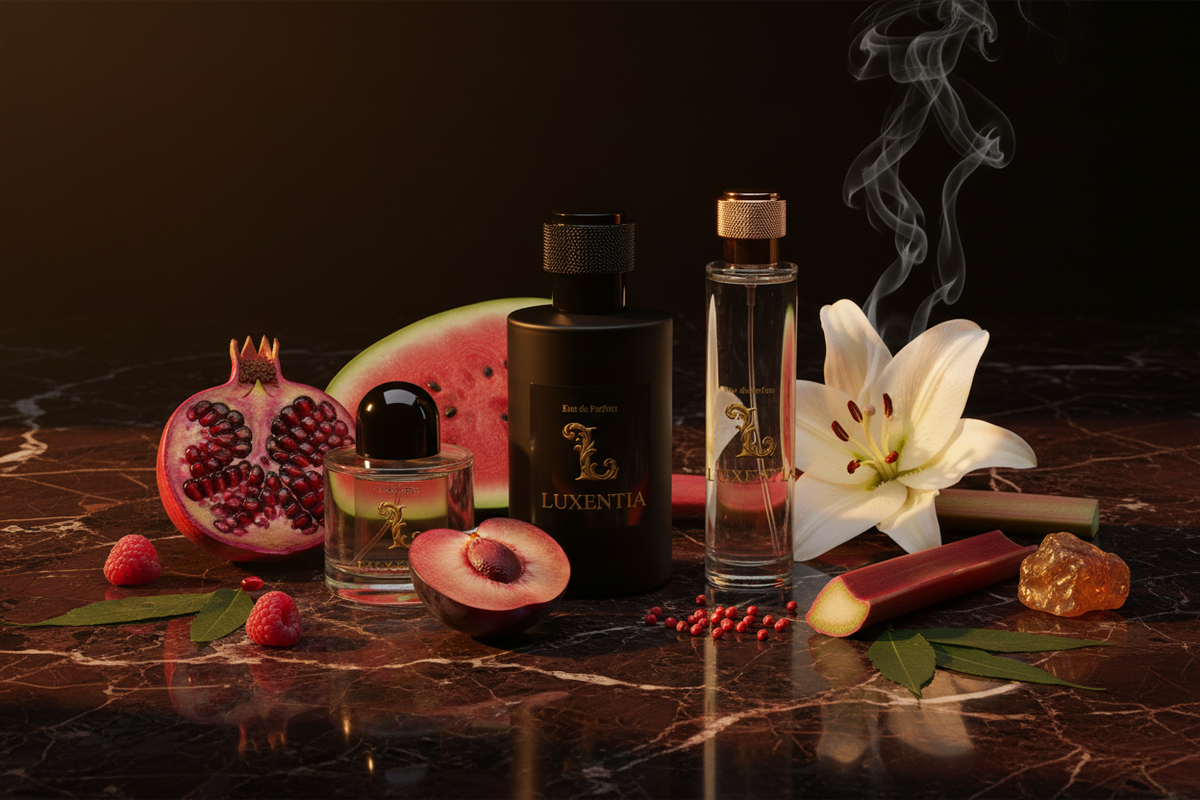 Luxentia Pomegranate Casablanca Lily Guaiacwood 100ml