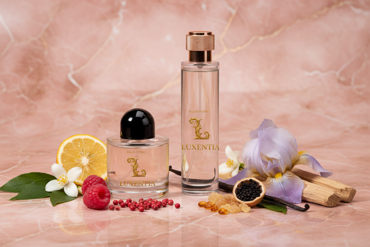 Luxentia Raspberry Iris Sambac Jasmine Benzoin Female Duo