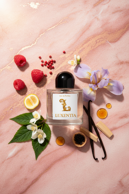 Luxentia Raspberry Iris Sambac Jasmine Benzoin Single 50ml