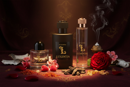 Luxentia Raspberry Rose Saffron Oud Incense 100ml