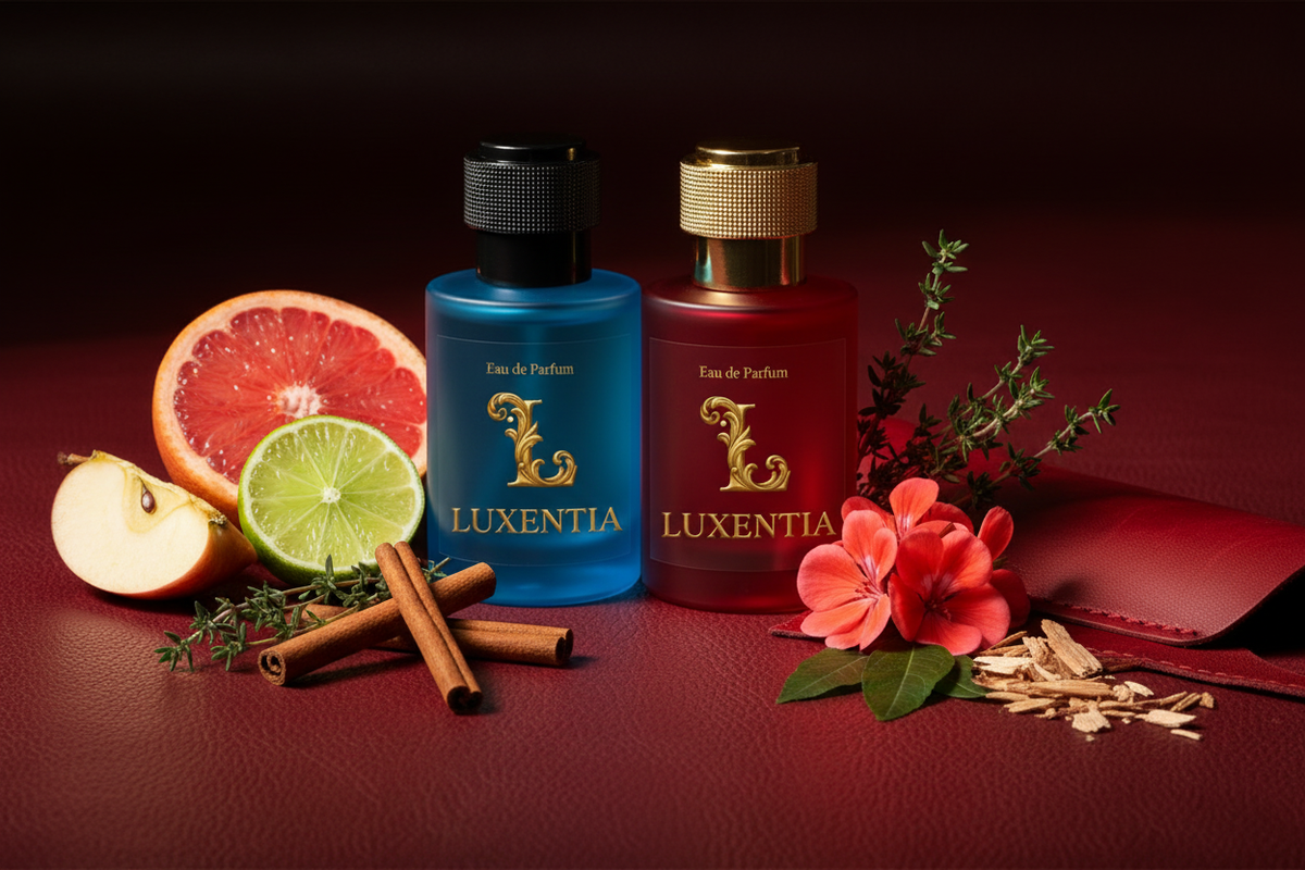 Luxentia Red Apple Leather Male Duo