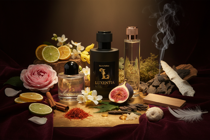 Luxentia Rose de Mai Jasmin de Grasse Oud Oakmoss Ambergris 100ml
