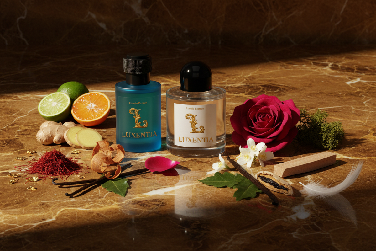 Luxentia Saffron Moroccan Rose Jasmine Vanilla Oakmoss 50ml